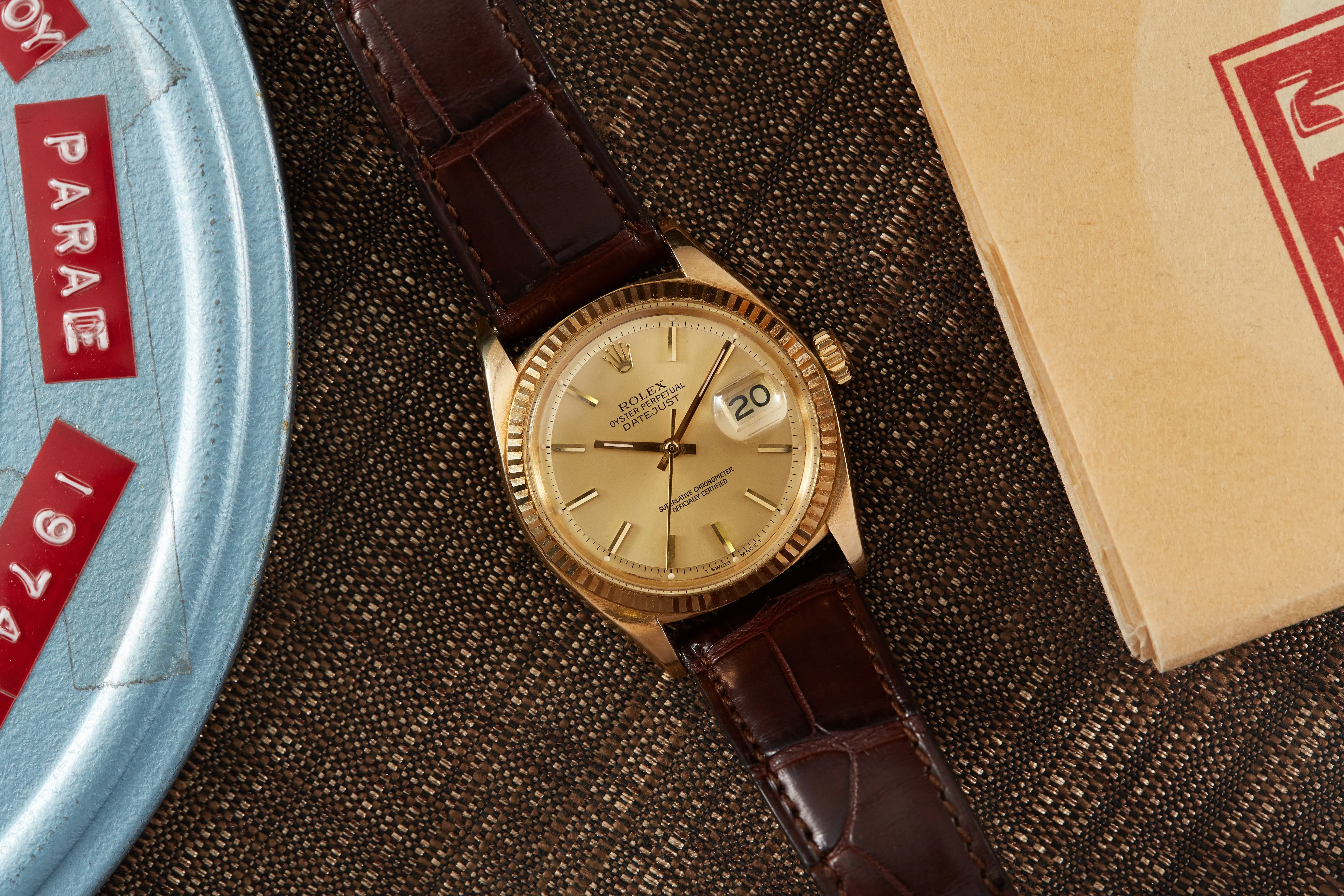Rolex Datejust 14K