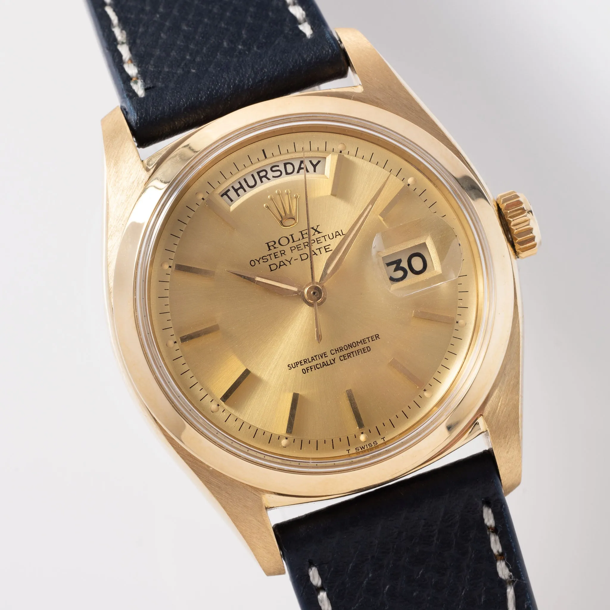 Rolex Day-Date Yellow Gold Champagne Dial Ref 1802