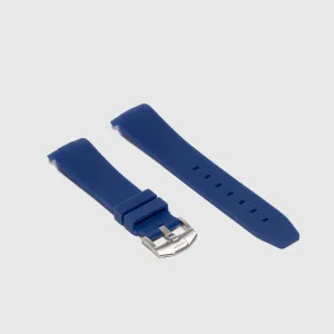 Rolex Navy Blue Rubber Strap