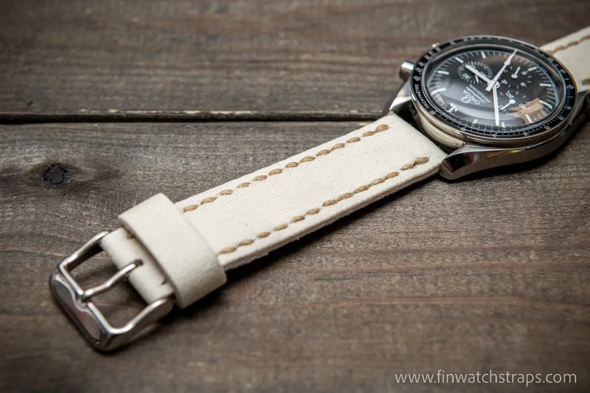 Sailcloth Marine Canvas handmade watch straps by FinWatchStraps®
