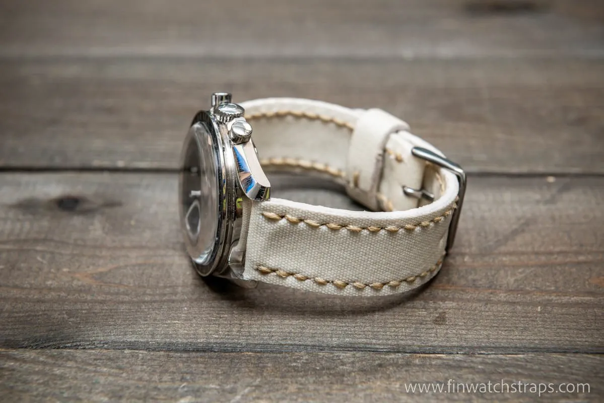 Sailcloth Marine Canvas handmade watch straps by FinWatchStraps®