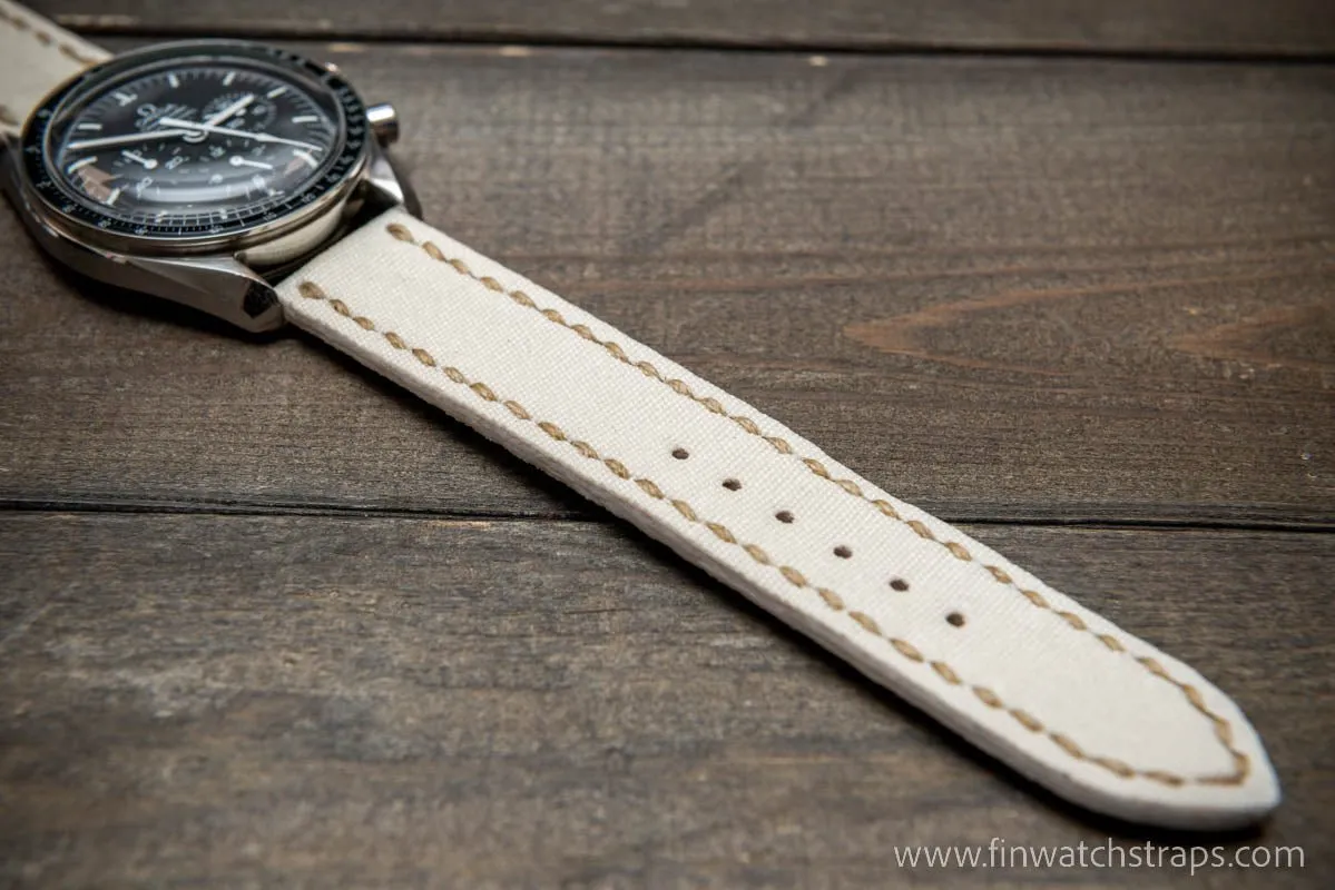 Sailcloth Marine Canvas handmade watch straps by FinWatchStraps®