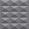 Seacroft Waffle FKM Rubber Dive Watch Strap - Grey