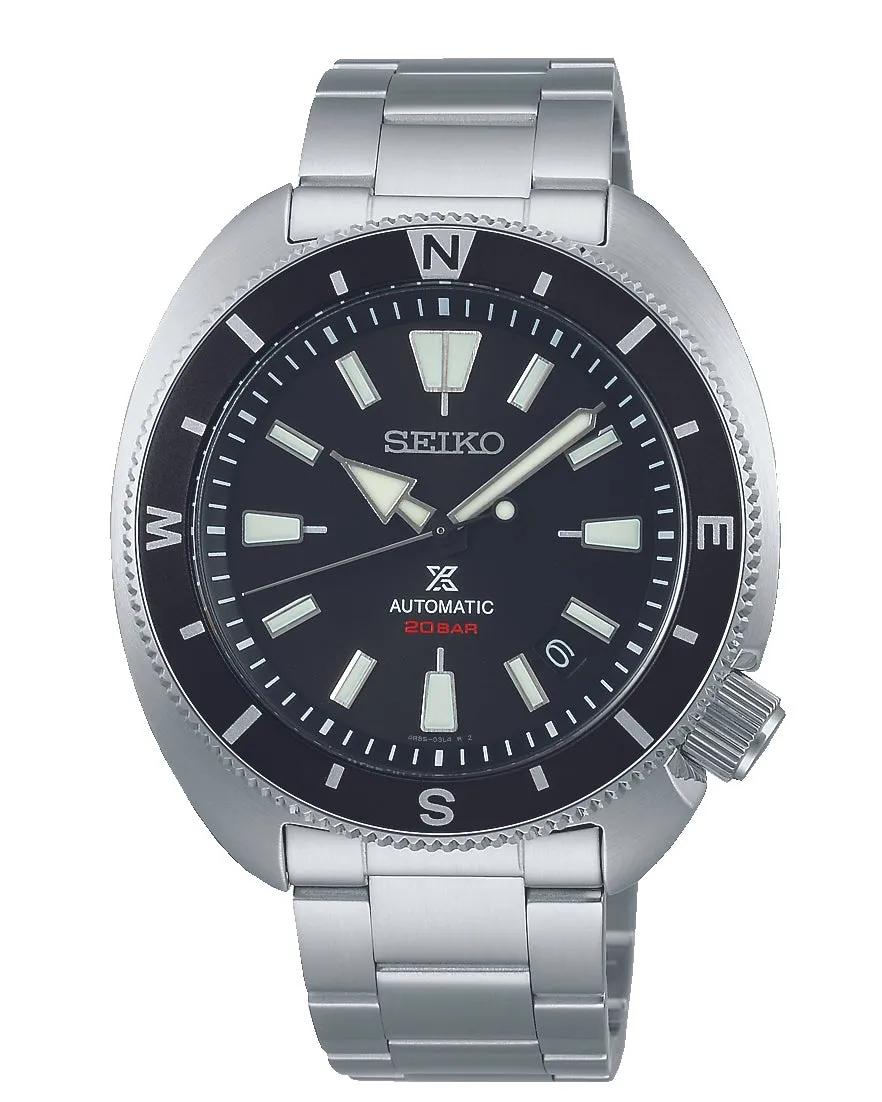 Seiko Prospex Automatic Black and Silver Men's Watch SRPH17K