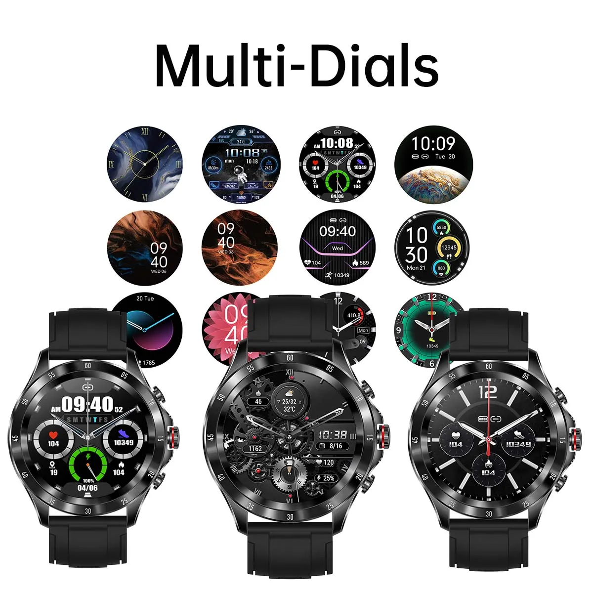 SENBONO New Men&#39;s Smart Watch Max7 Bluetooth Answer Call Man Watch IP68 Waterproof Thermometer Tracker Sport Smartwatch Men 2022