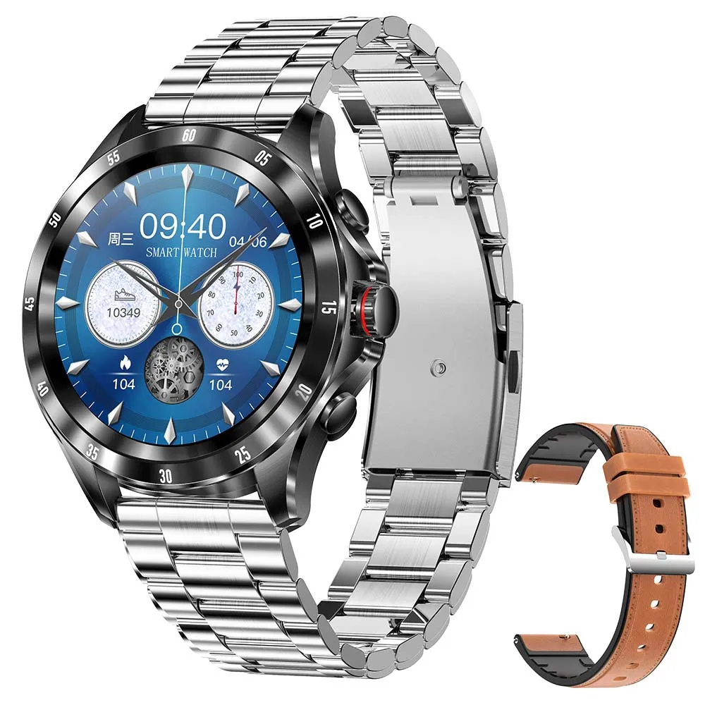 SENBONO New Men&#39;s Smart Watch Max7 Bluetooth Answer Call Man Watch IP68 Waterproof Thermometer Tracker Sport Smartwatch Men 2022