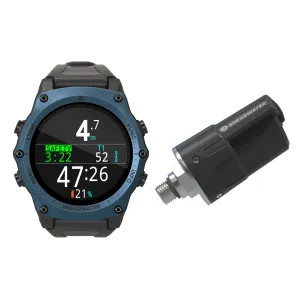 SHEARWATER TERIC DIVE COMPUTER BLUE - SWIFT BUNDLE