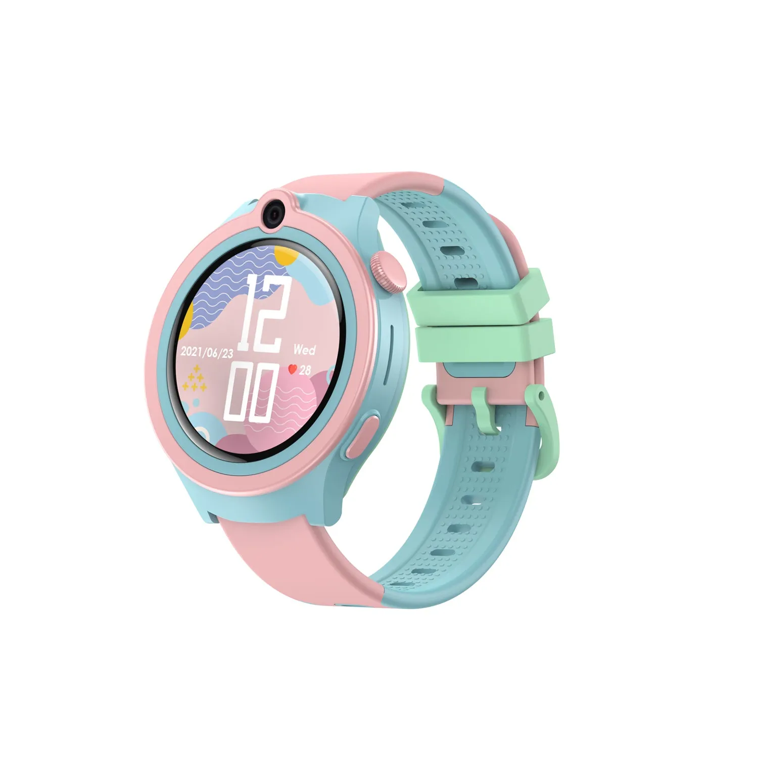 Spiky Cacus 4g Video & Voice Calling Smartwatch with GPS  - Blue