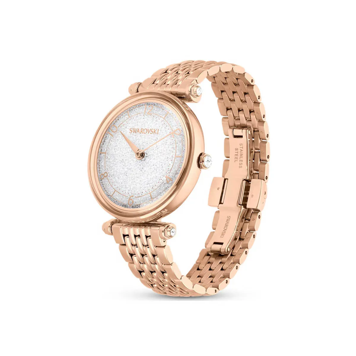 Swarovski Rose Gold-Tone Crystalline Wonder Watch