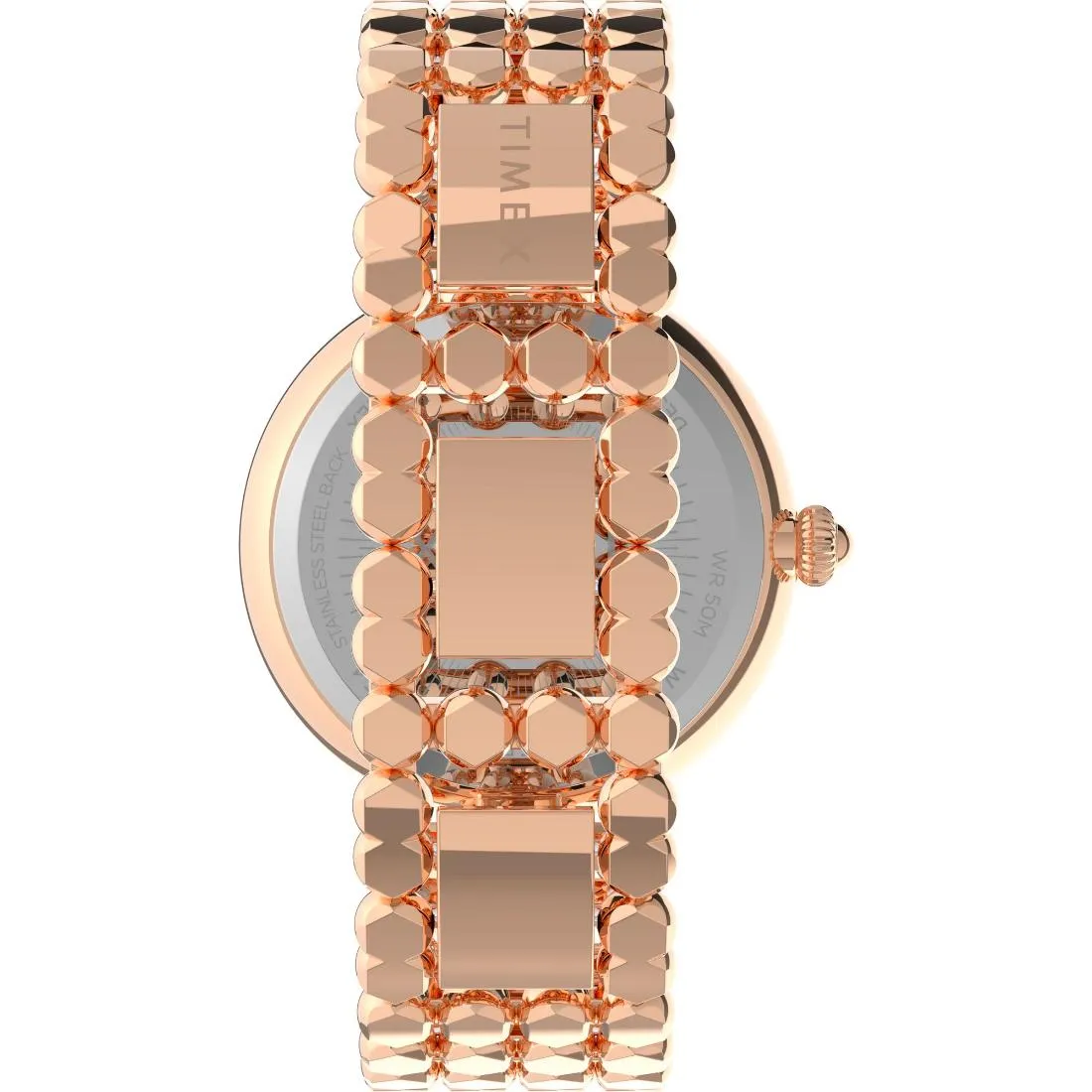 Timex Women 34 mm Size Pink Dial Analog Watch -TW2V02800