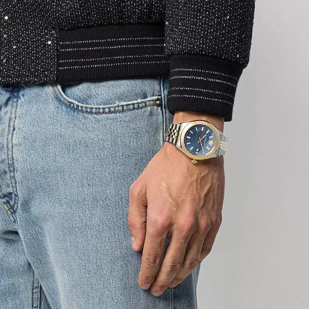Versace - Hellenyium Two-Tone 42MM Watch VEVK00520