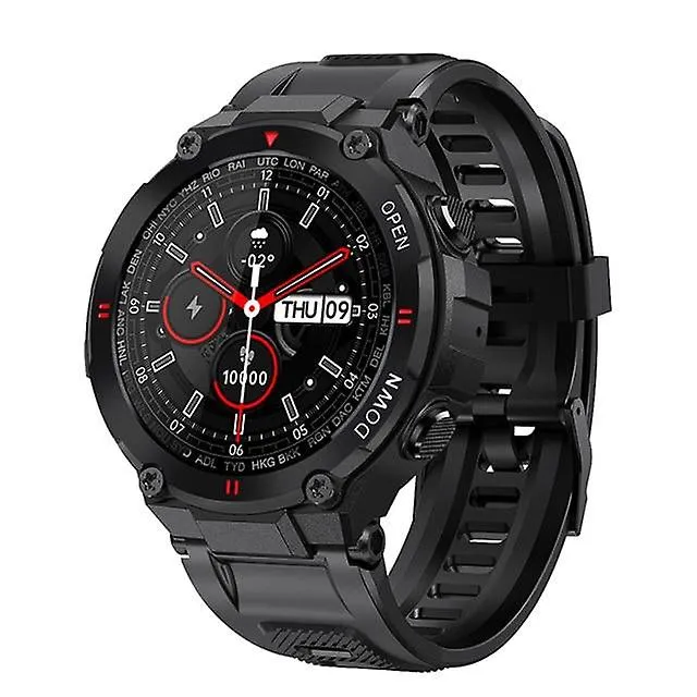 Watches sports smart watch men bluetooth call music playback heart rate smart watches black