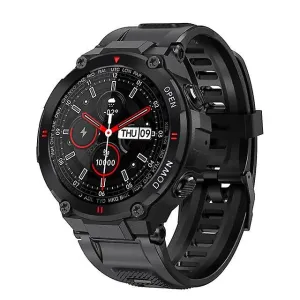 Watches sports smart watch men bluetooth call music playback heart rate smart watches black