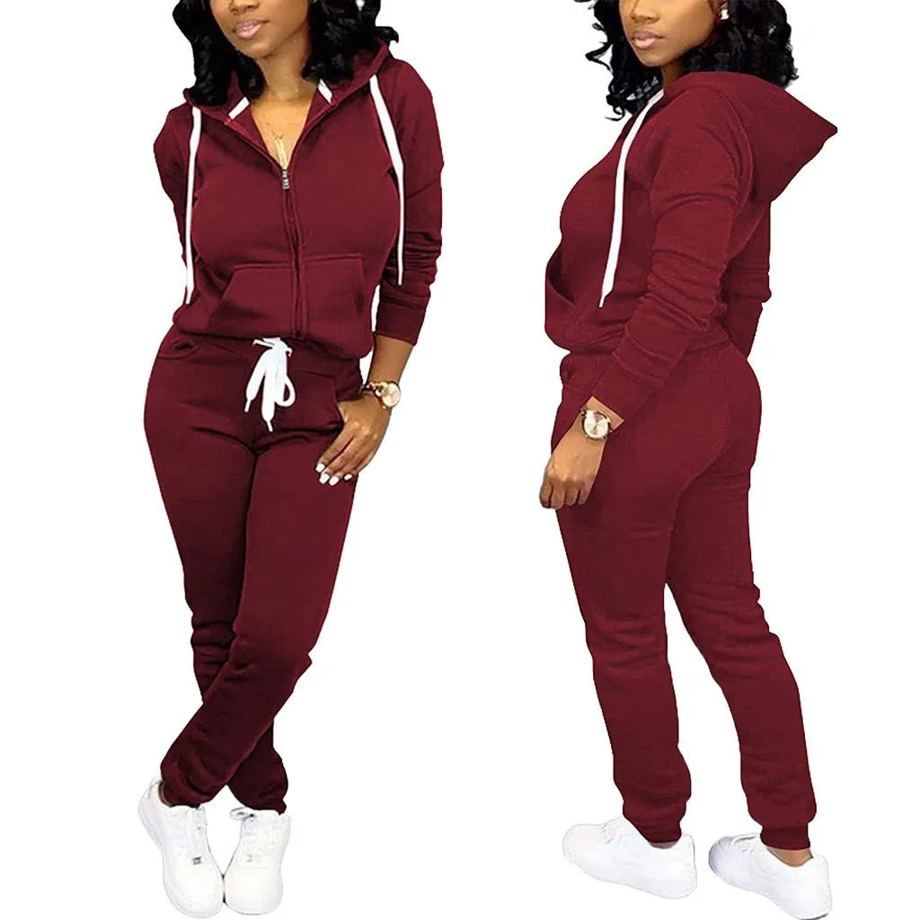 Women 2 Piece Sportwear Set