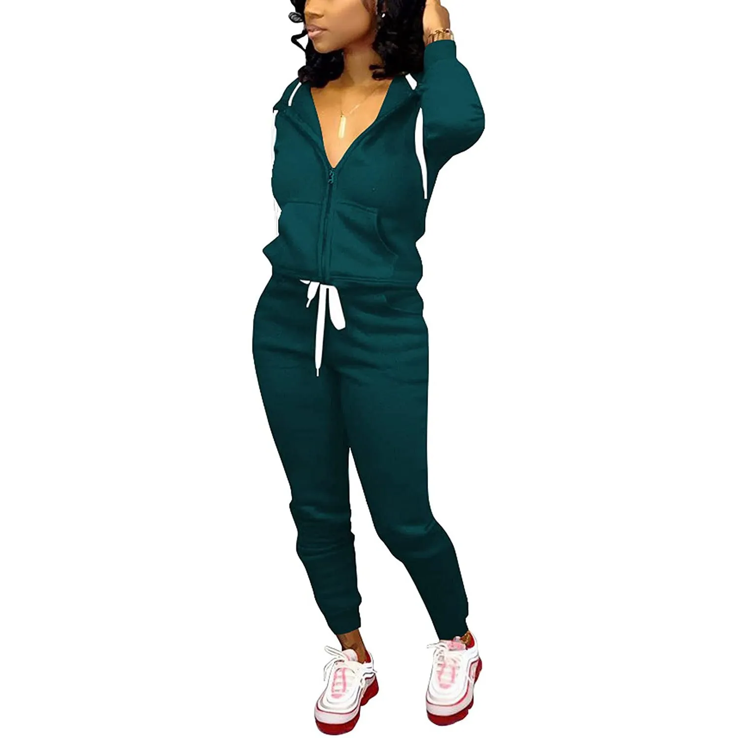 Women 2 Piece Sportwear Set