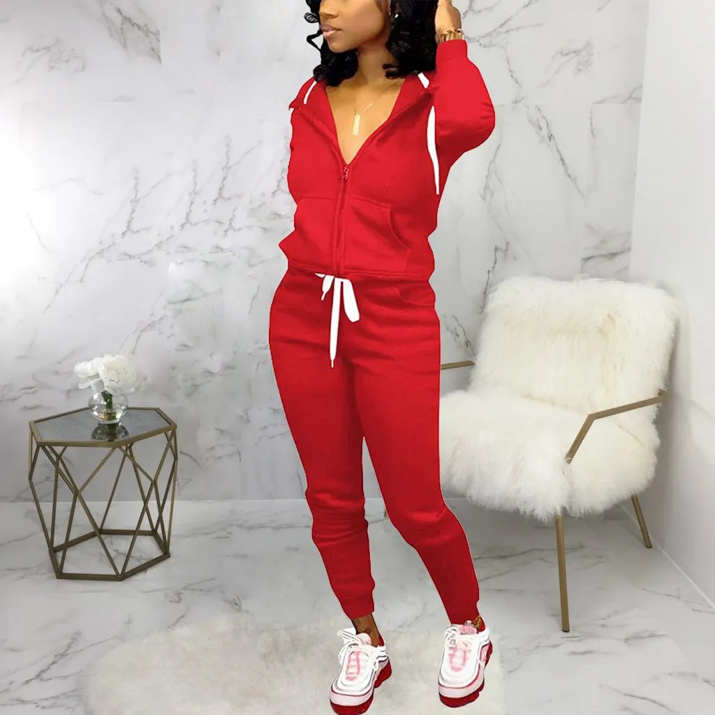 Women 2 Piece Sportwear Set