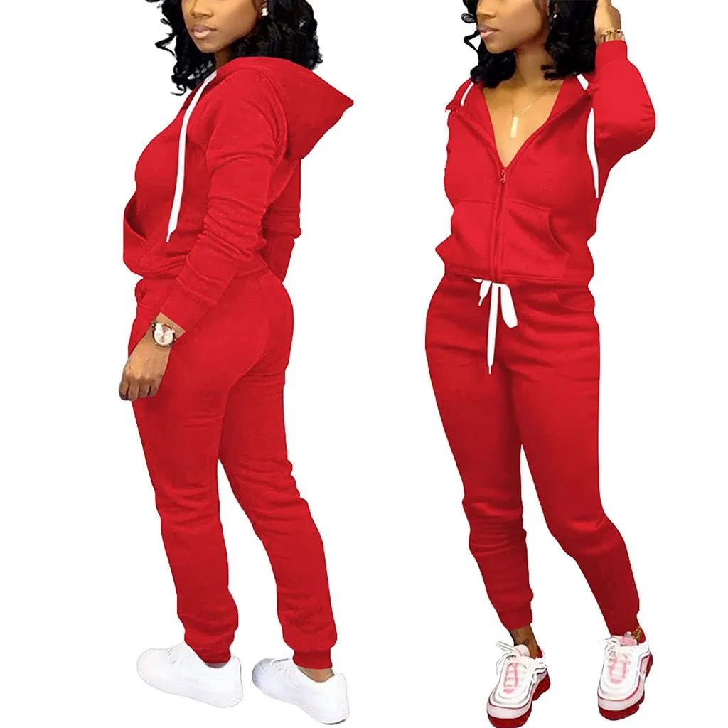 Women 2 Piece Sportwear Set