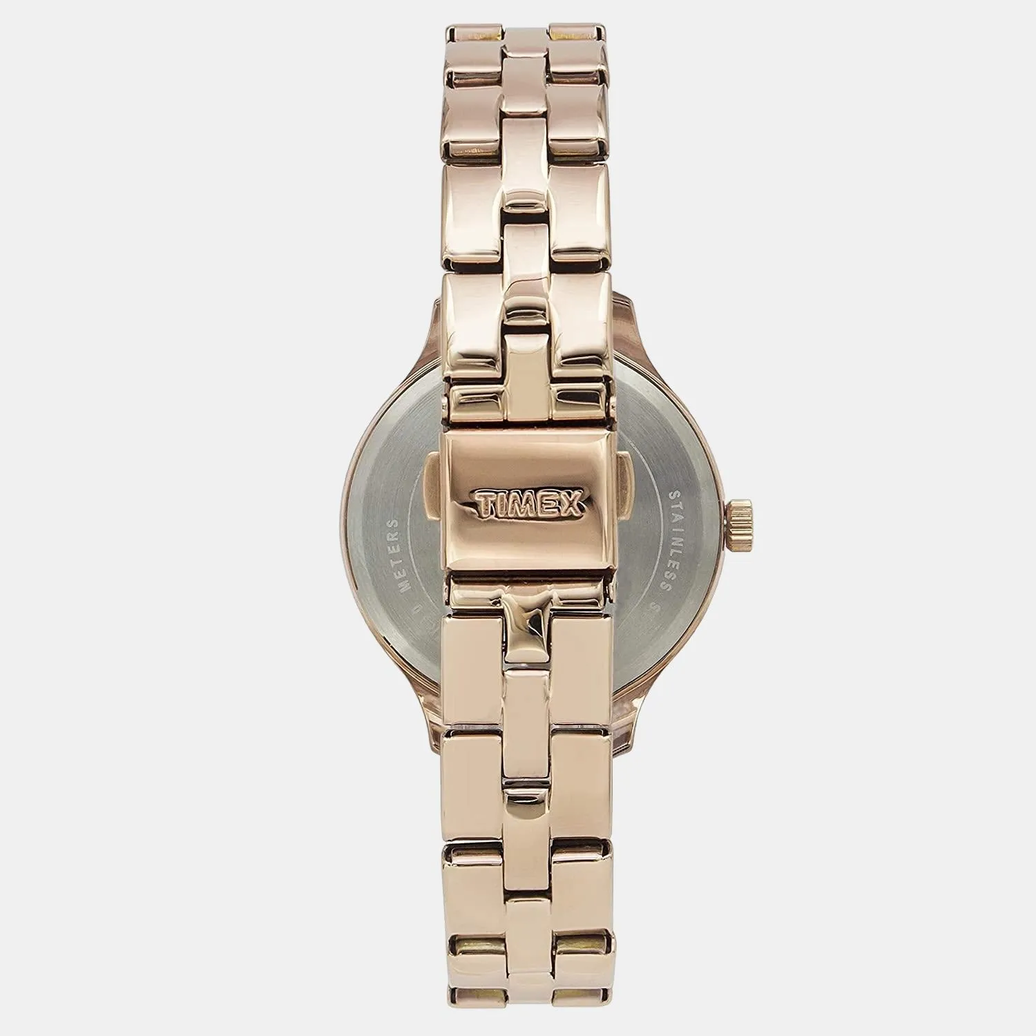 Women Rose Gold Analog Stainless Steel Watch TWEL14803